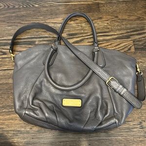 Grey Marc Jacobs leather bag
